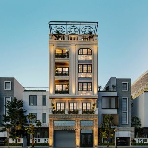 NHÀ PHỐ 6 TẦNG TÂN CỔ ĐIỂN