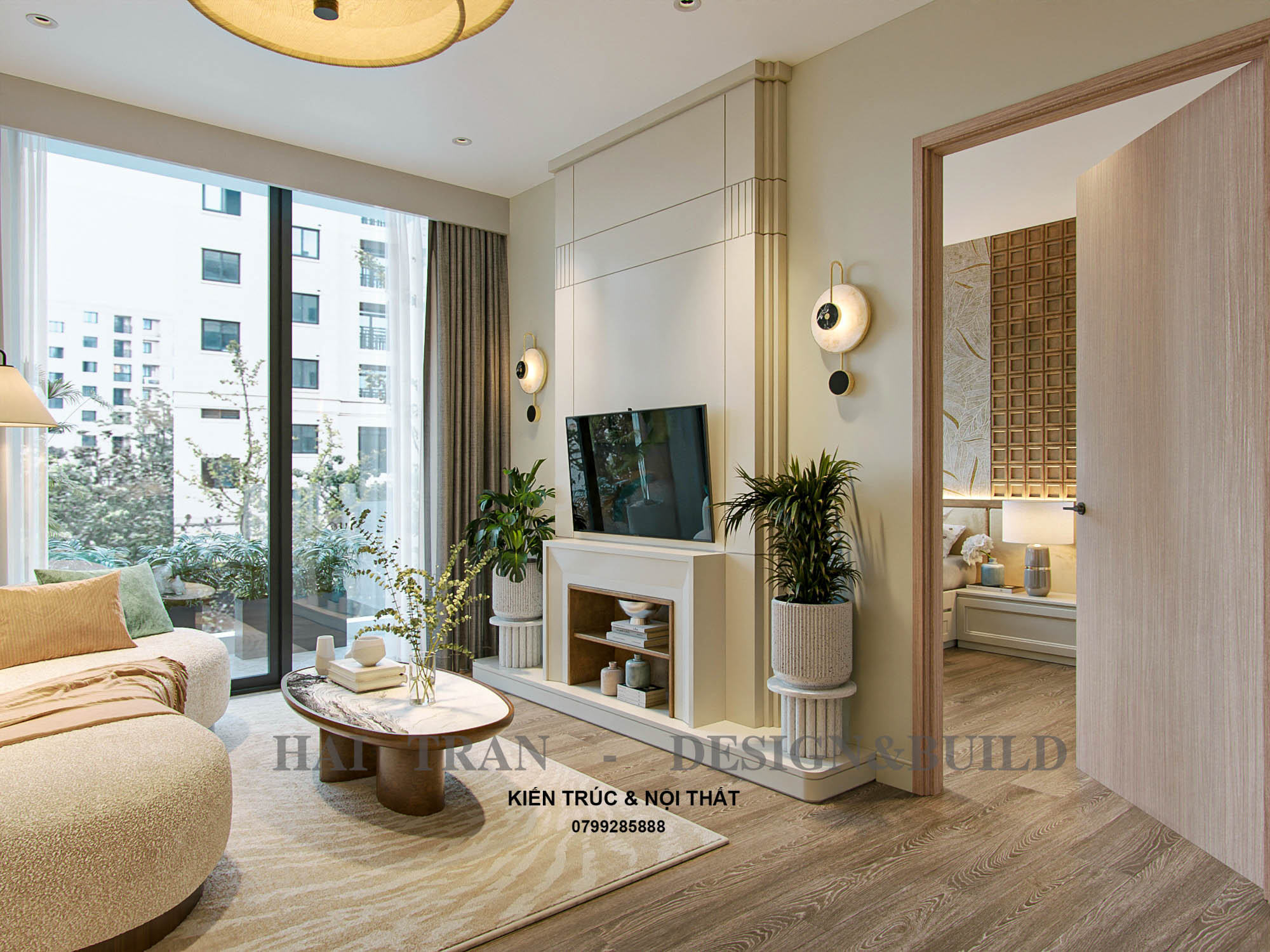 Căn hộ 2 phòng ngủ Huế