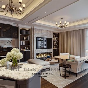 Căn hộ 3 phòng ngủ royal city