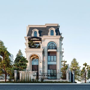 BIỆT THỰ 3 TẦNG TÂN CỔ ĐIỂN