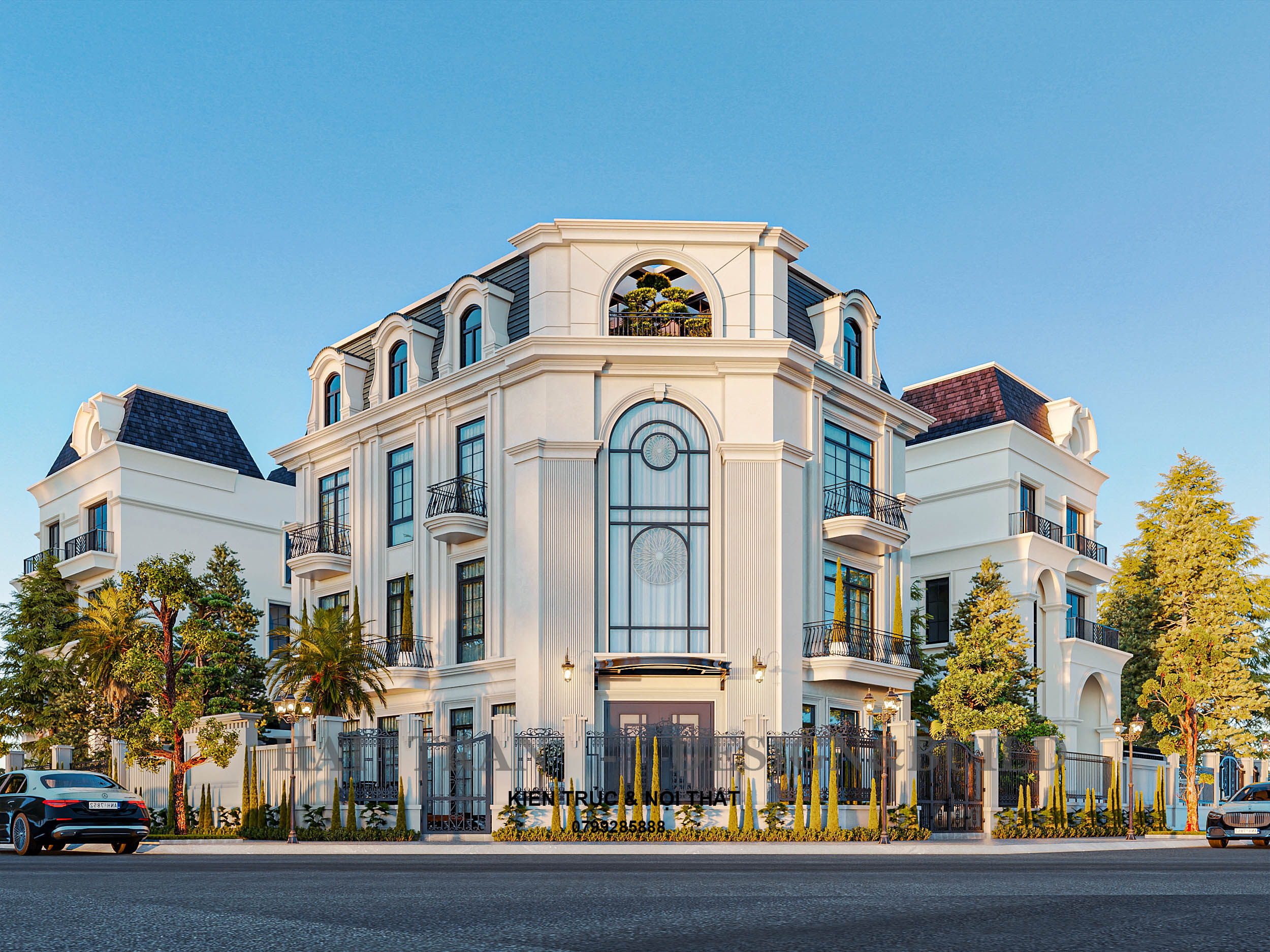 NHÀ PHỐ 3 TẦNG TÂN CỔ ĐIỂN